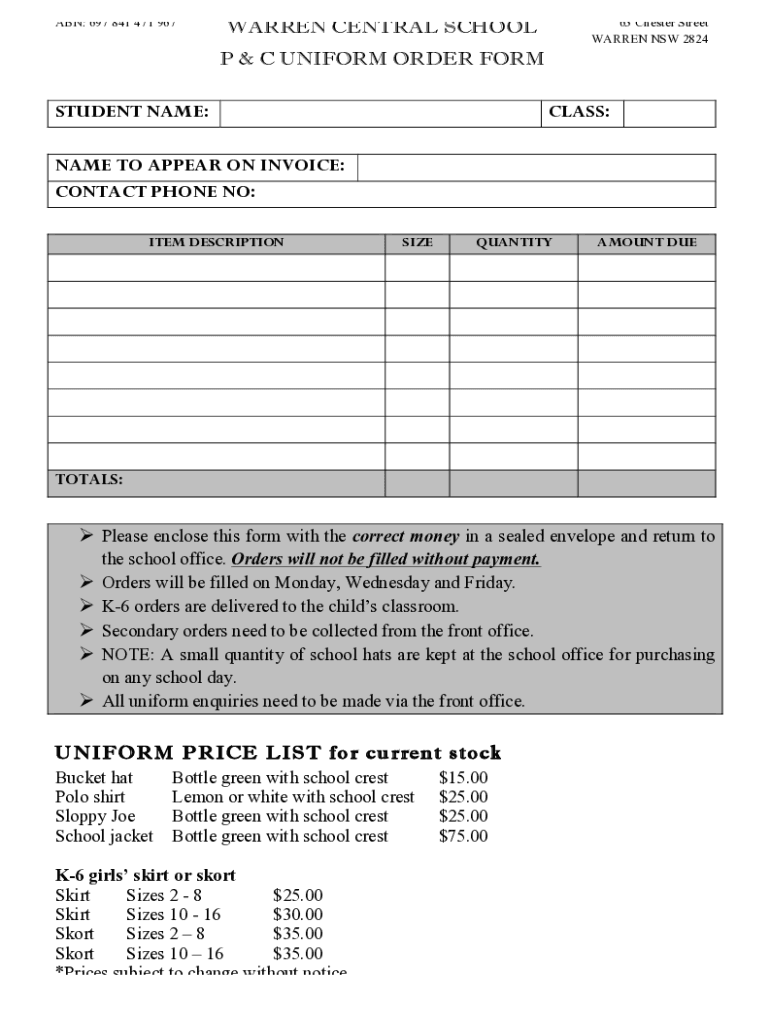Form preview