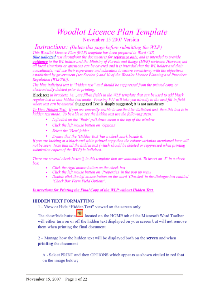 Form preview
