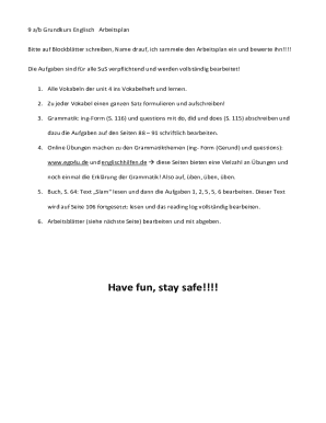 Fillable Online Have fun, stay safe!!!! Fax Email Print - pdfFiller