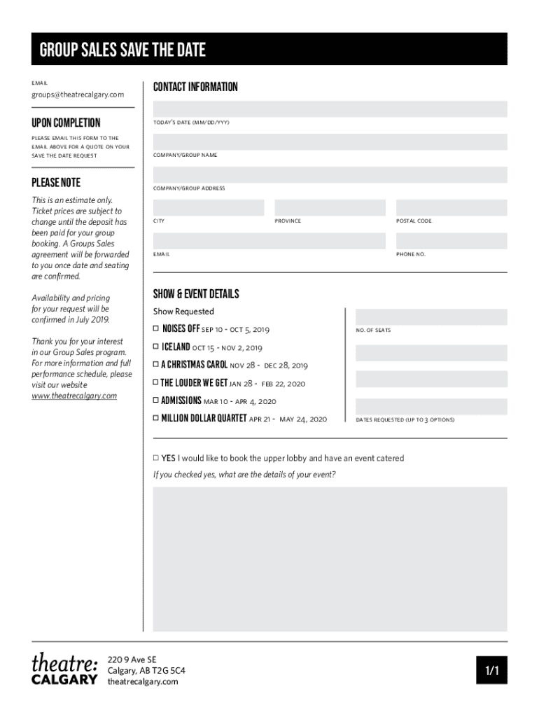 Fillable Online How to Write the Perfect SavetheDate Email + Template