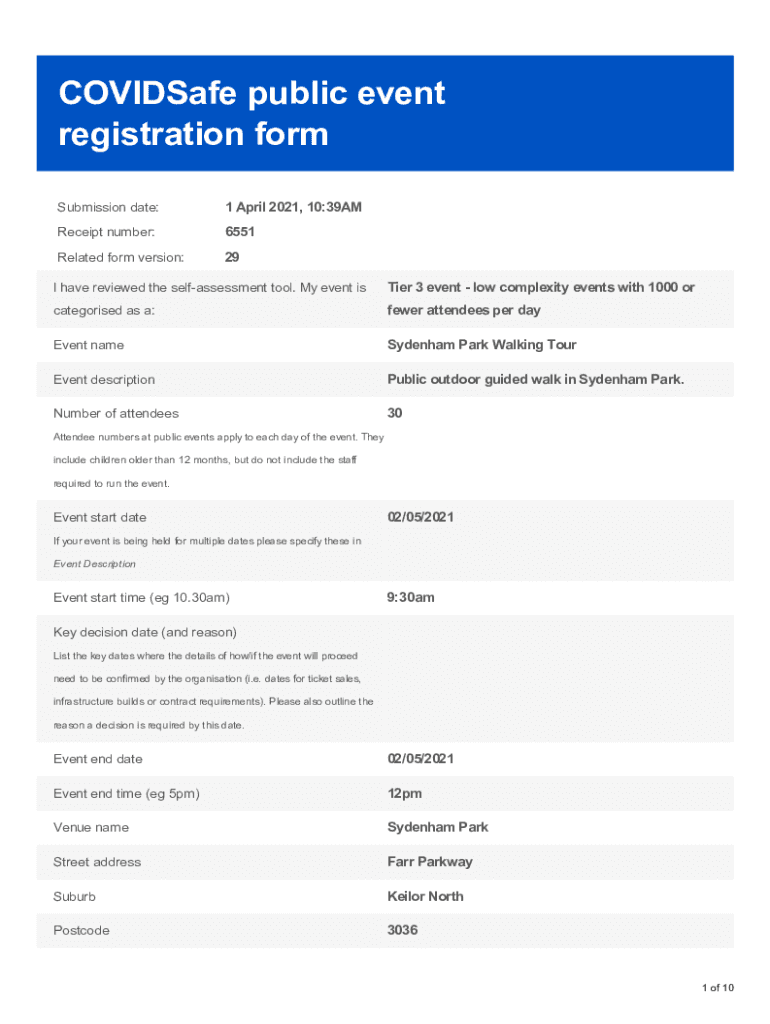 Form preview