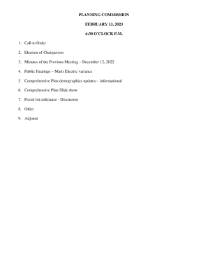 Public Hearings Marti Electric variance