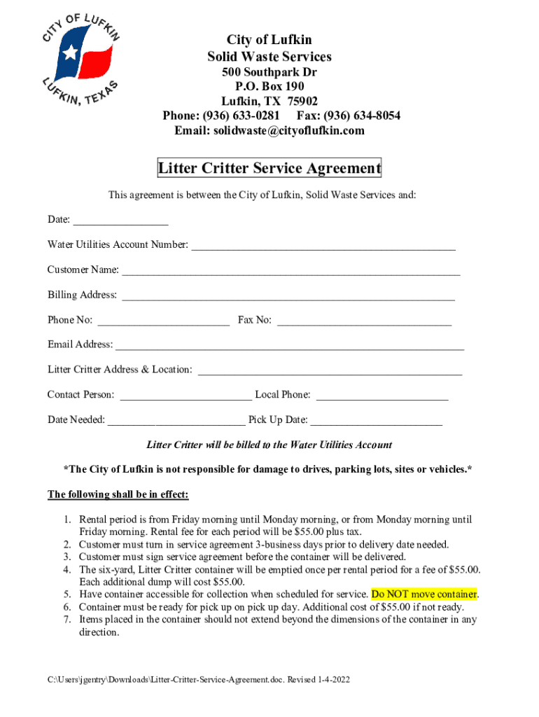 Recycling drop-off - Solid Waste Services Preview on Page 1
