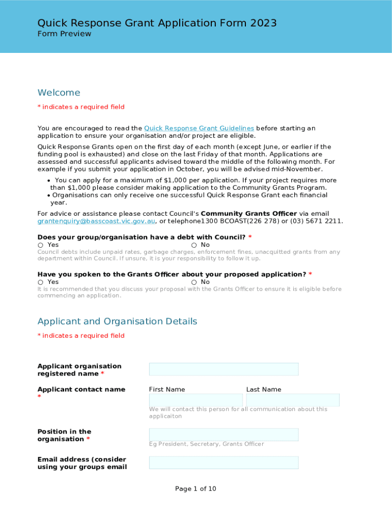 Form preview
