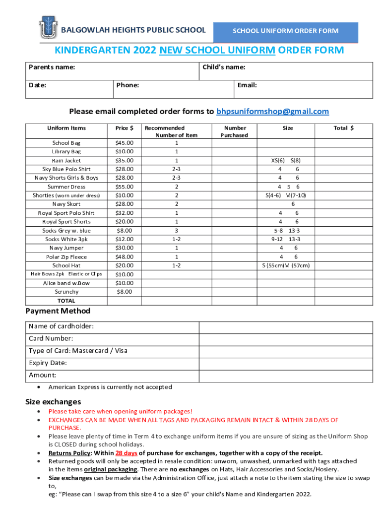 Form preview