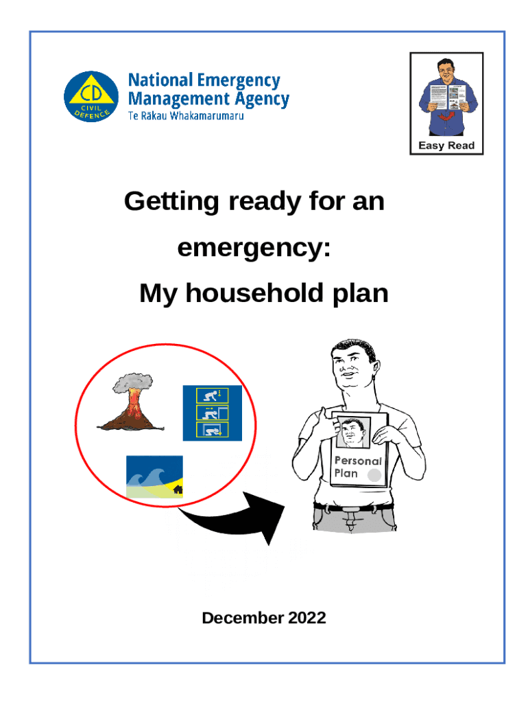 Have an emergency plan for your family Doc Template | pdfFiller