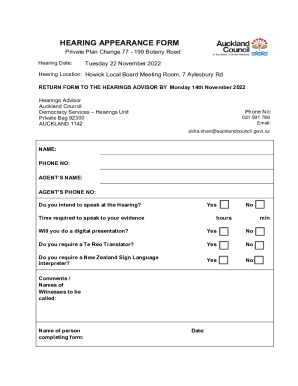 Form preview