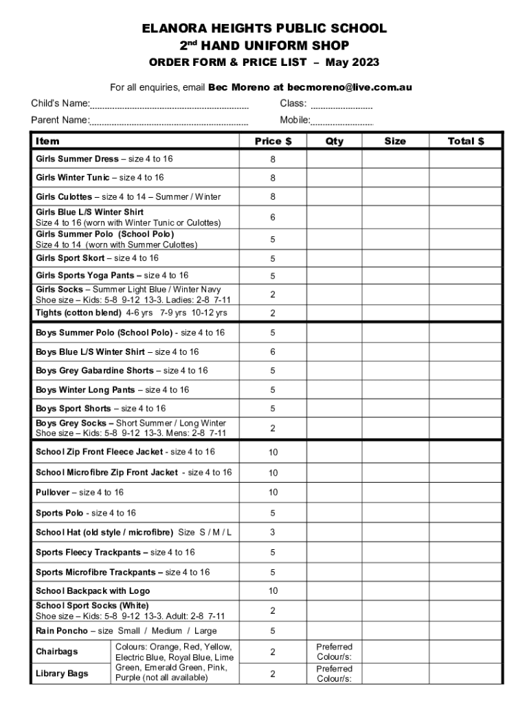 Form preview