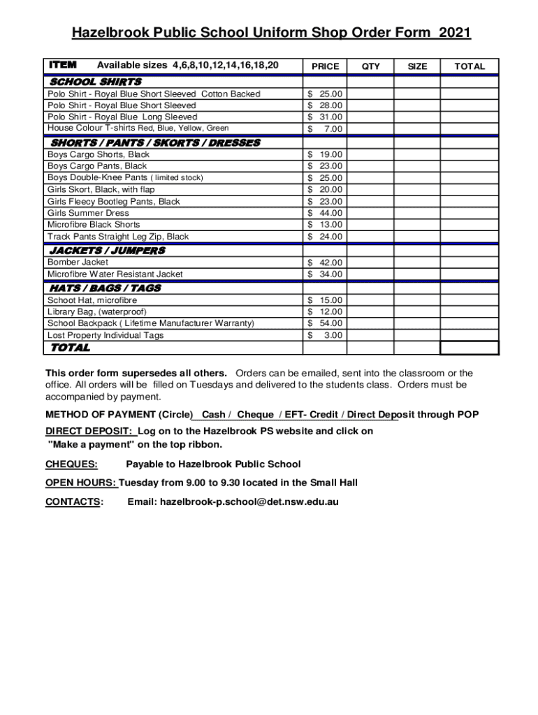 Form preview