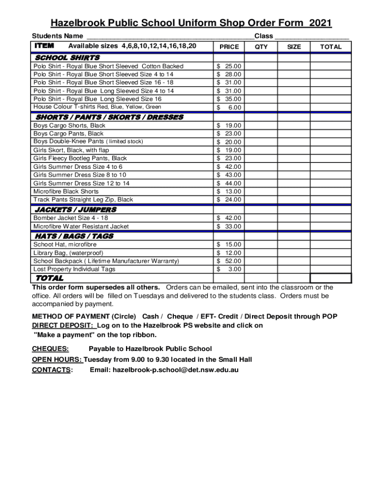 Form preview