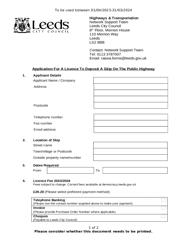 Form preview