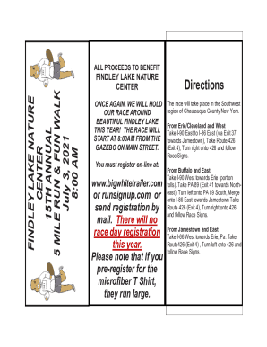 Past Events from April 29September 3Road race