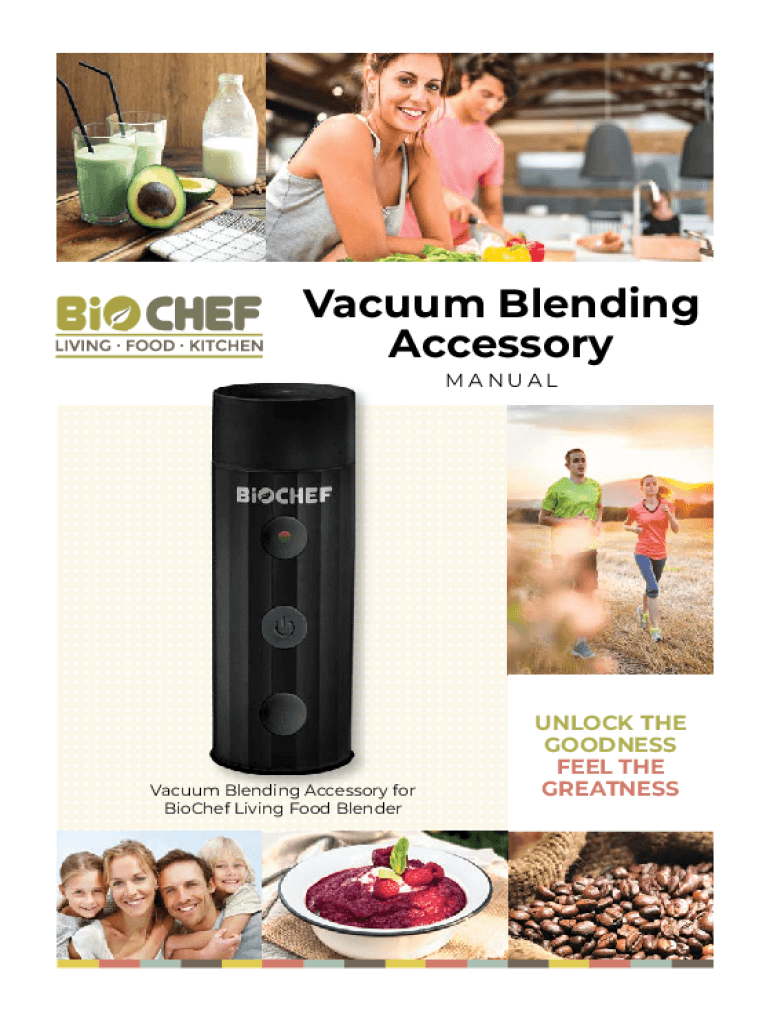 Fillable Online Customer reviews BioChef Living Food Vacuum Blender