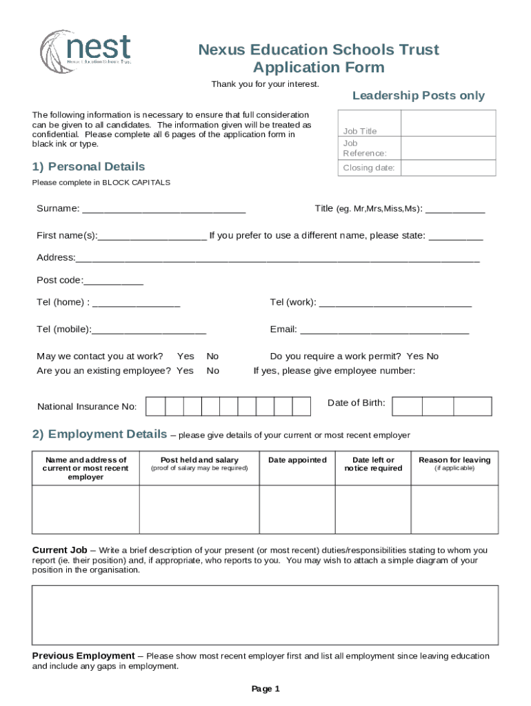 Form preview