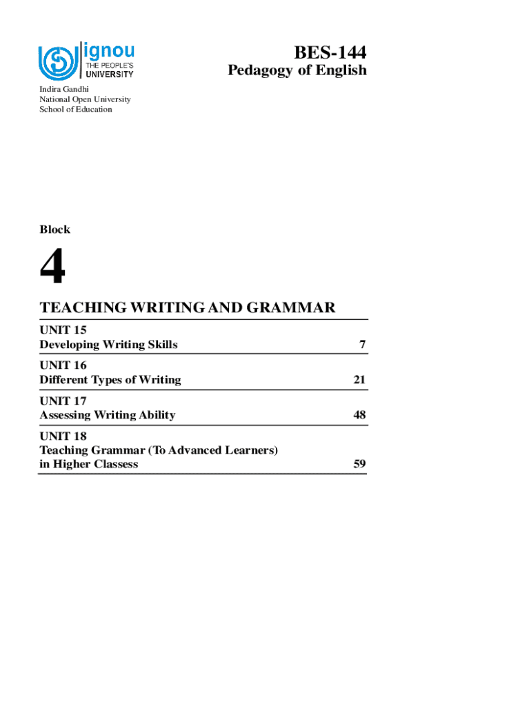 Fillable Online egyankosh ac CERTIFICATE PROGRAMME IN THE TEACHING OF