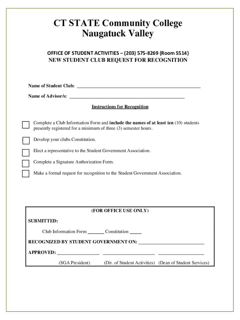 Fillable Online CT State Naugatuck Valley means putting your