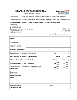 Form preview