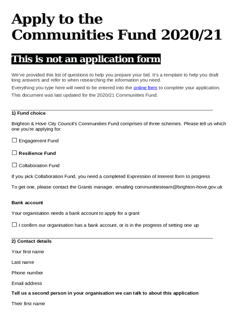 Form preview