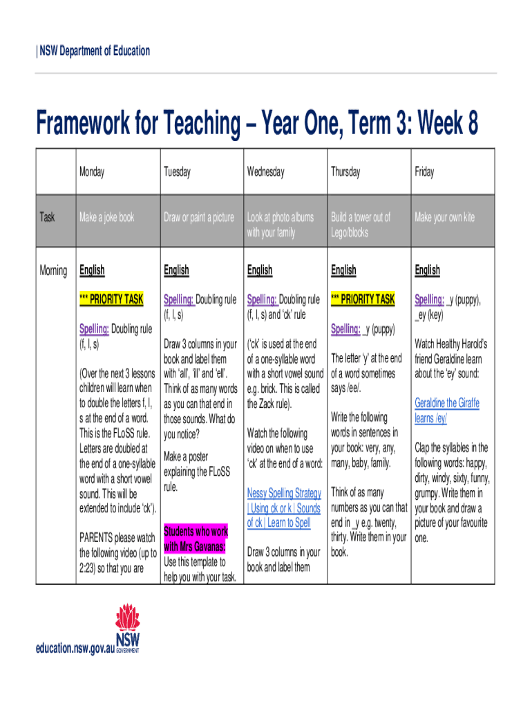 Fillable Online School development days NSW Department of Education Fax Email Print pdfFiller