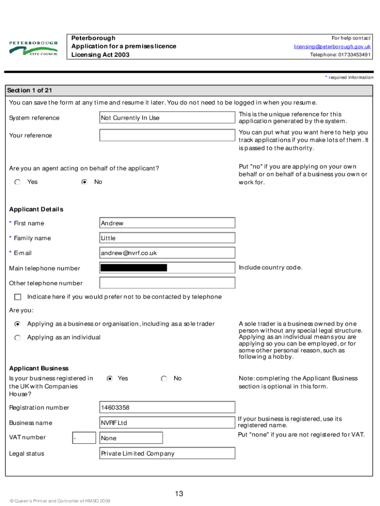 Form preview
