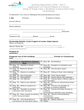 Request for Ownership Details