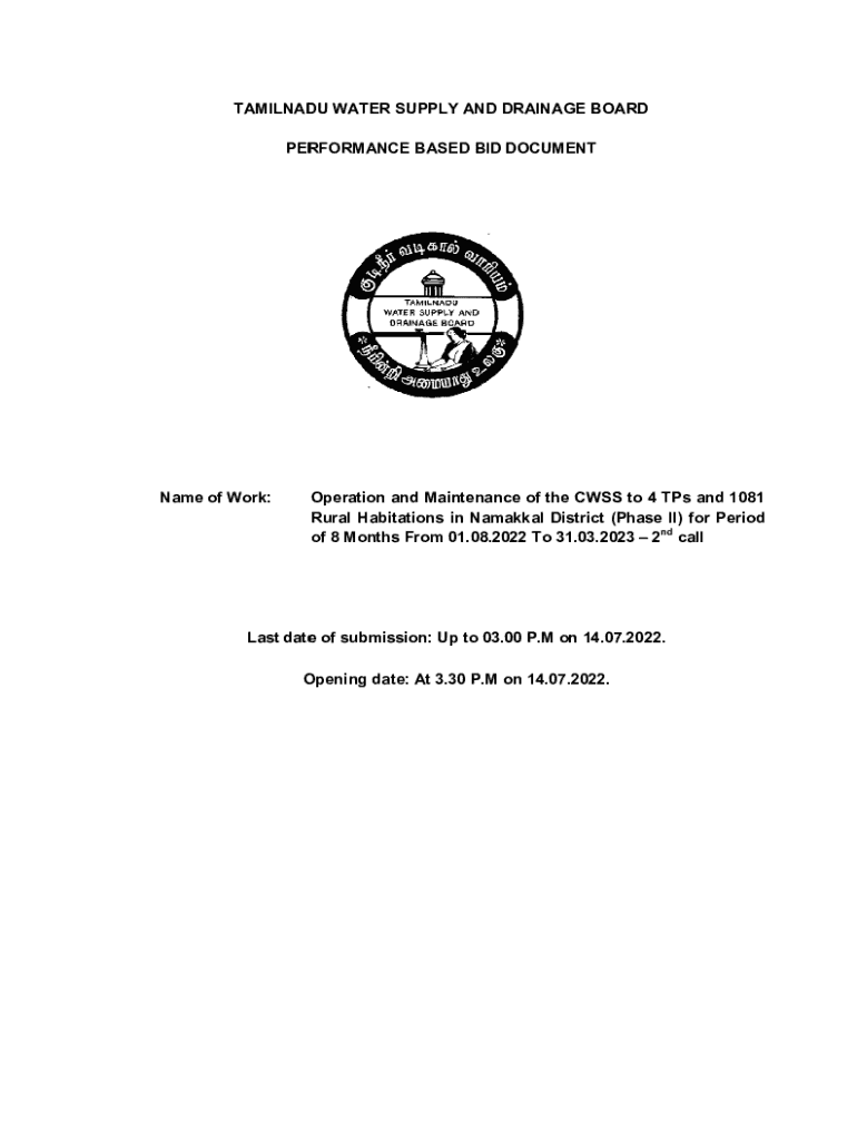 Fillable Online GST on supply of services to Tamilnadu Water Fax