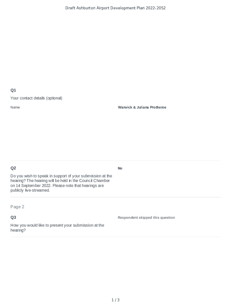 Form preview