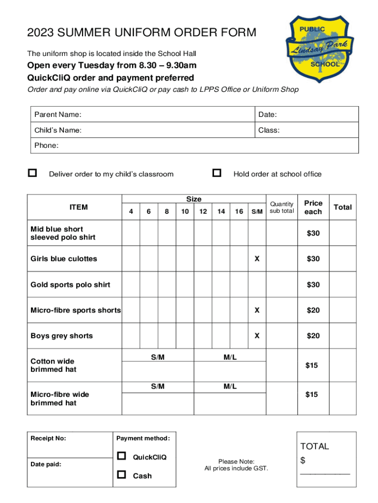Form preview