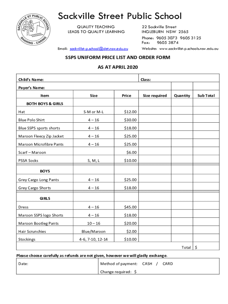 Form preview