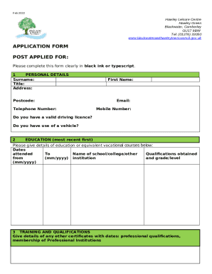 Form preview