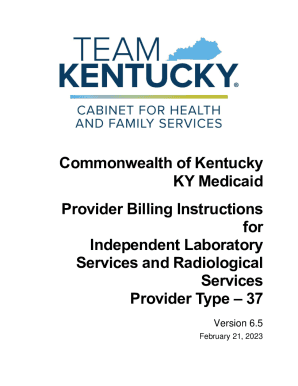 Forms - provider relations