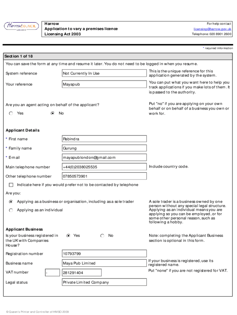 Form preview