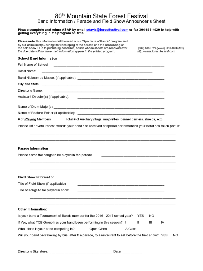 Form preview