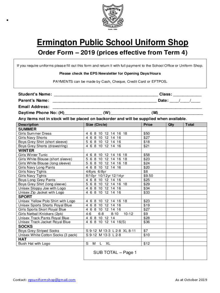 Form preview