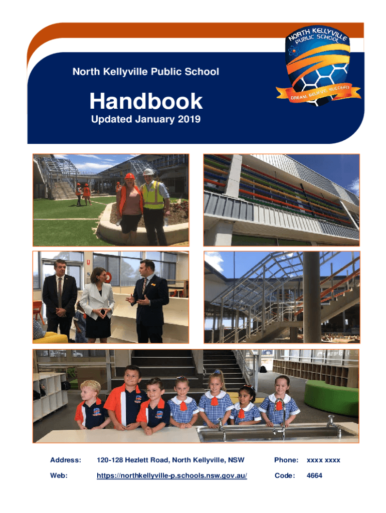 Fillable Online Handbook North Kellyville Public School NSW