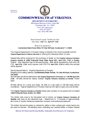 Landuse Plan Template - Virginia Department of Forestry