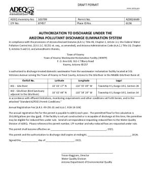 Town of Kearny Wastewater Reclamation Facility (WWTF)