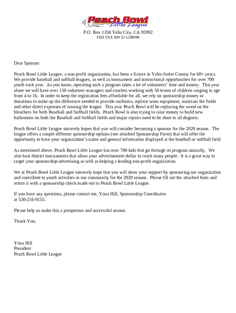 ein/tax id 842498534 new california state yuba county Doc Template