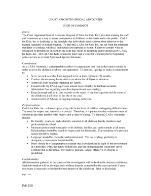 Fillable Online Court Appointed Special Advocate Program (CASA) Fax Fillable Online Court Appointed Special Advocate Program (CASA) Fax