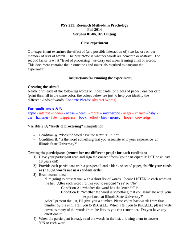 Psychology Course Catalog Redeemer Self Service psychology