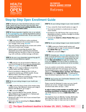Fillable Online Step-by-Step Open Enrollment Guide Fax Email Print ...