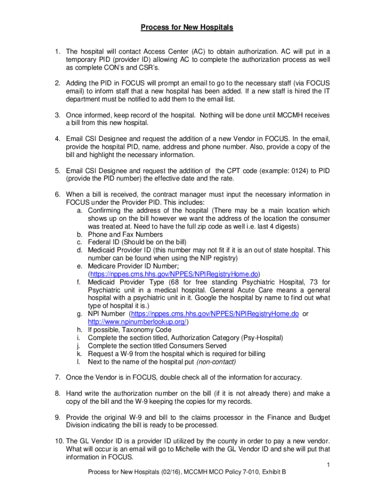 Fillable Online Emergency Water Supply Planning Guide for Hospitals and