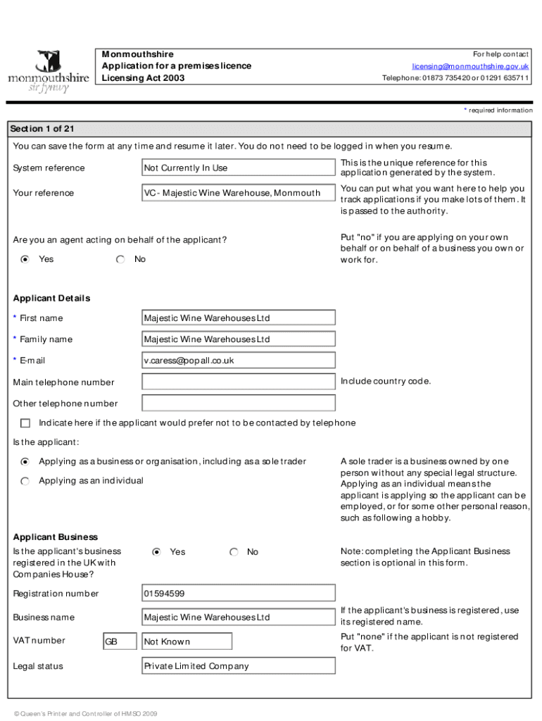 Form preview
