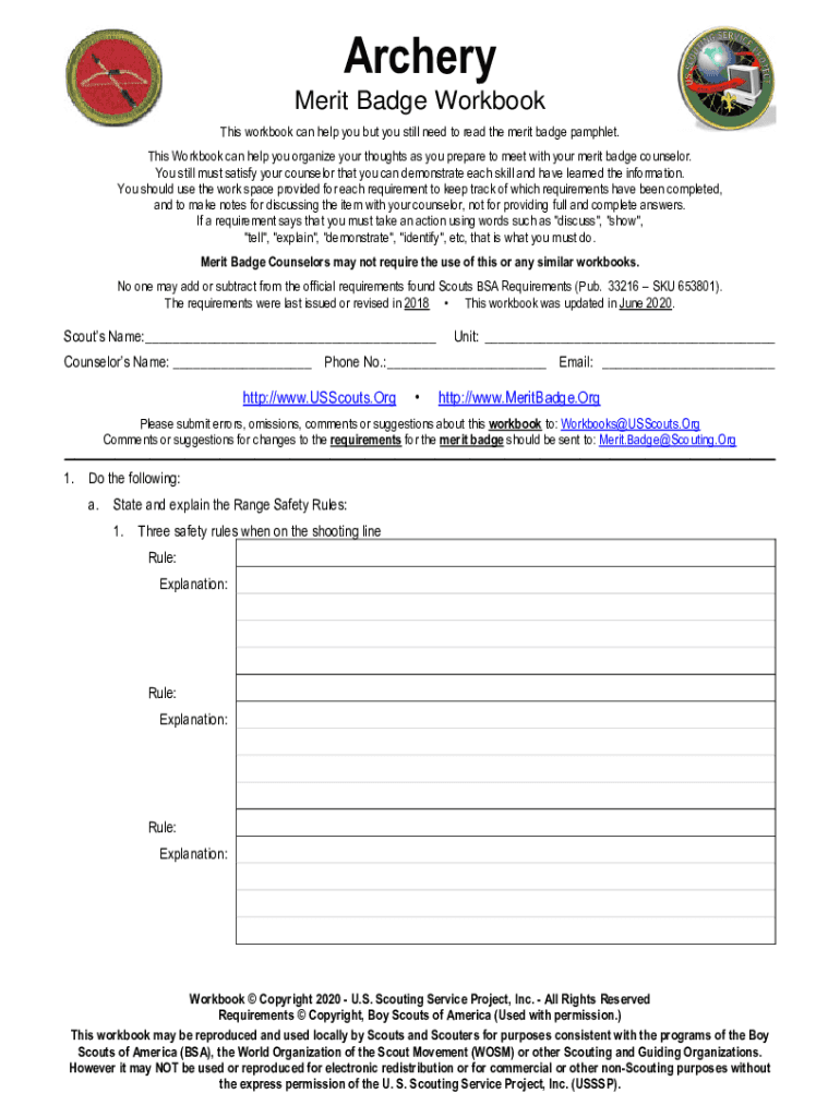Fillable Online How To Fill Out A Blue Card - Scoutmaster Bucky Fax ...