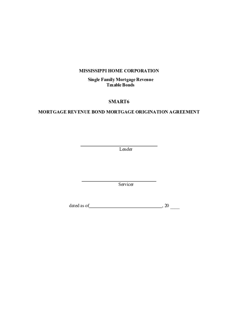 Fillable Online Exhibit D Mortgage Revenue Bond Program Borrower's