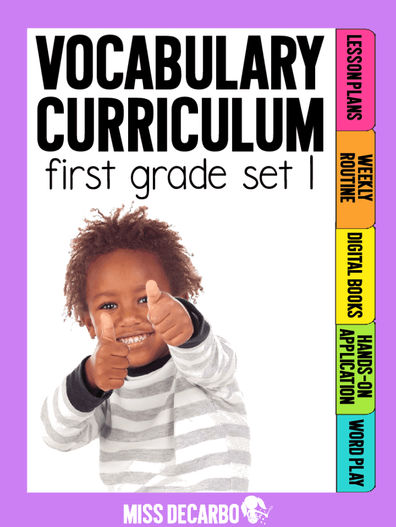 Fillable Online Word Work for First Grade Our Weekly Routine Fax Email