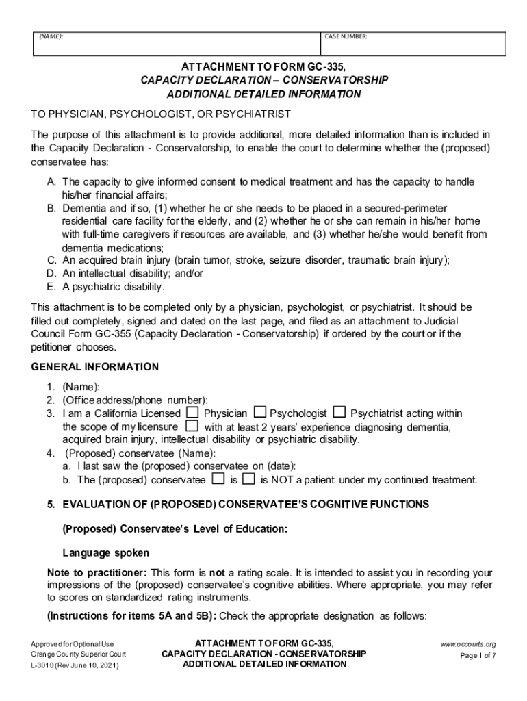 Fillable Online State Capacity Declaration Forms Fax Email Print pdfFiller
