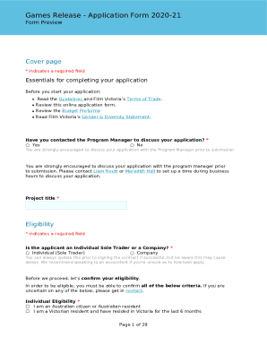Form preview