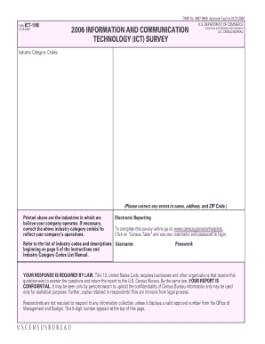US ICT Survey Form