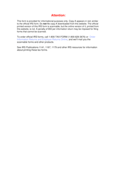 IRS Form 1099-PATR